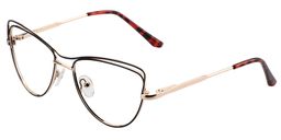 Avery Aviator Black Eyeglasses3