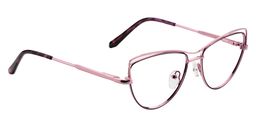 Avery Aviator Pink Eyeglasses5