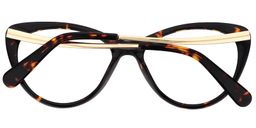 Alina Cat Eye Tortoise Glasses4