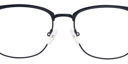 Oscar Browline Dark Blue Eyeglasses5