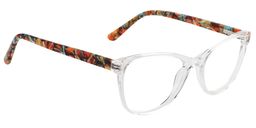 Vera Cat Eye Clear Glasses2