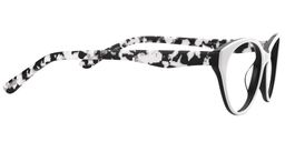 Britney Cat Eye White Glasses4