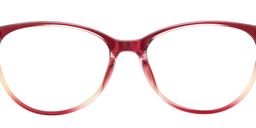 Lauren Cat Eye Red Floral Glasses5