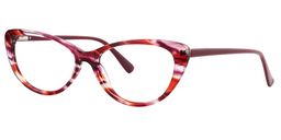 Charis Cat Eye Red Tortoise Glasses2