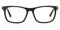 Vernon Rectangle Brown Glasses0