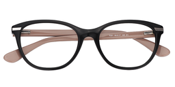 Jasper Cat Eye Black Glasses1