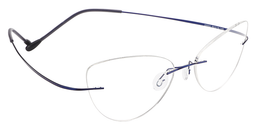Evelyn Cat Eye Blue Glasses4