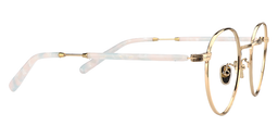 Pamela Round Gold Glasses5