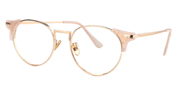 Sandra Round Pink Glasses 2