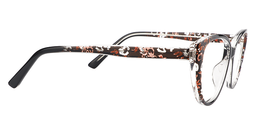 Kelsi Cat Eye Black Glasses5