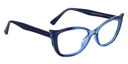 Angel's Wing Blue Glasses3