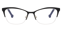 Pham Browline Black Glasses0