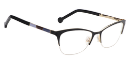Pham Browline Black Glasses4