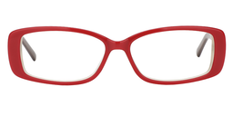 Talia Rectangle Red Glasses0