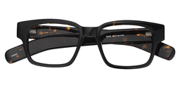 Eric Rectangle Tortoise Glasses1