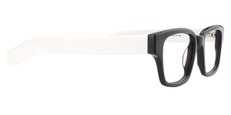 Eric Rectangle Black Glasses5