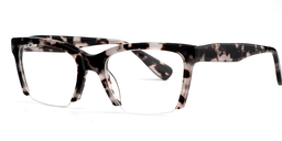 Leslie Rectangle Dark Tortoise Eyeglasses2