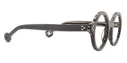 Faithe Round Gray Glasses4