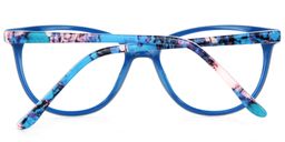Dorothy Round Blue Glasses5