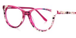 Dorothy Round Pink Glasses4