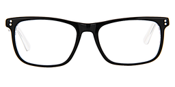 Vernon Rectangle Clear Glasses0
