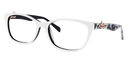 Lorraine Rectangle White Glasses2
