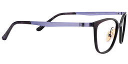 Spark Rectangle Purple Glasses4