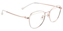 Debra Geometric White Glasses3