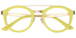 Christy Aviator Yellow Glasses1