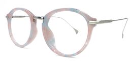 Celeste Round Pink Eyeglasses2