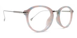 Celeste Round Pink Eyeglasses4
