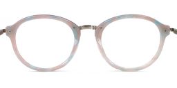 Celeste Round Pink Eyeglasses5