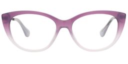 Zenobia Cat Eye Purple Glasses0