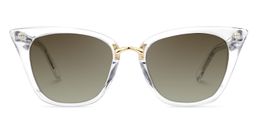 Martha Cat Eye Clear Glasses6