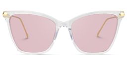 Hilary Butterfly Clear Glasses13