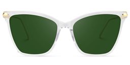 Hilary Butterfly Clear Glasses11