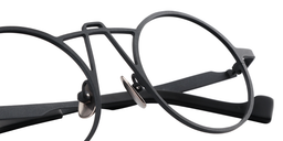 Abdul Round Dark Blue Glasses6