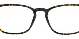 Haley Rectangle Black-Gold Glasses5