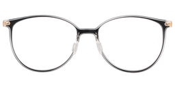 Frieda Round Black Glasses5