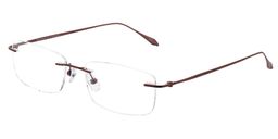 Marie Rectangle Titanium Glasses2