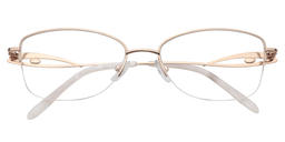 Sally Browline Gold Glasses1