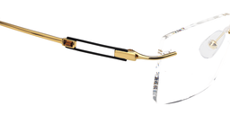 Audrey Rectangle Titanium Glasses 5