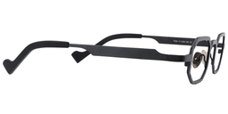 Wesley Geometric Black Glasses4