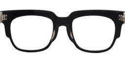 James Square Black Eyeglasses5