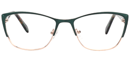 Rowan Browline Green Glasses0