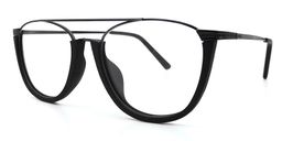 Alibi Aviator Black Eyeglasses2