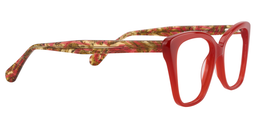 Alethea Square Red Glasses5