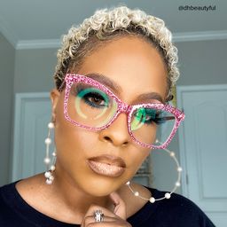 Isaebella Bright-Pink Butterfly Glasses5