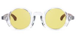 Charlie Round Clear Glasses6