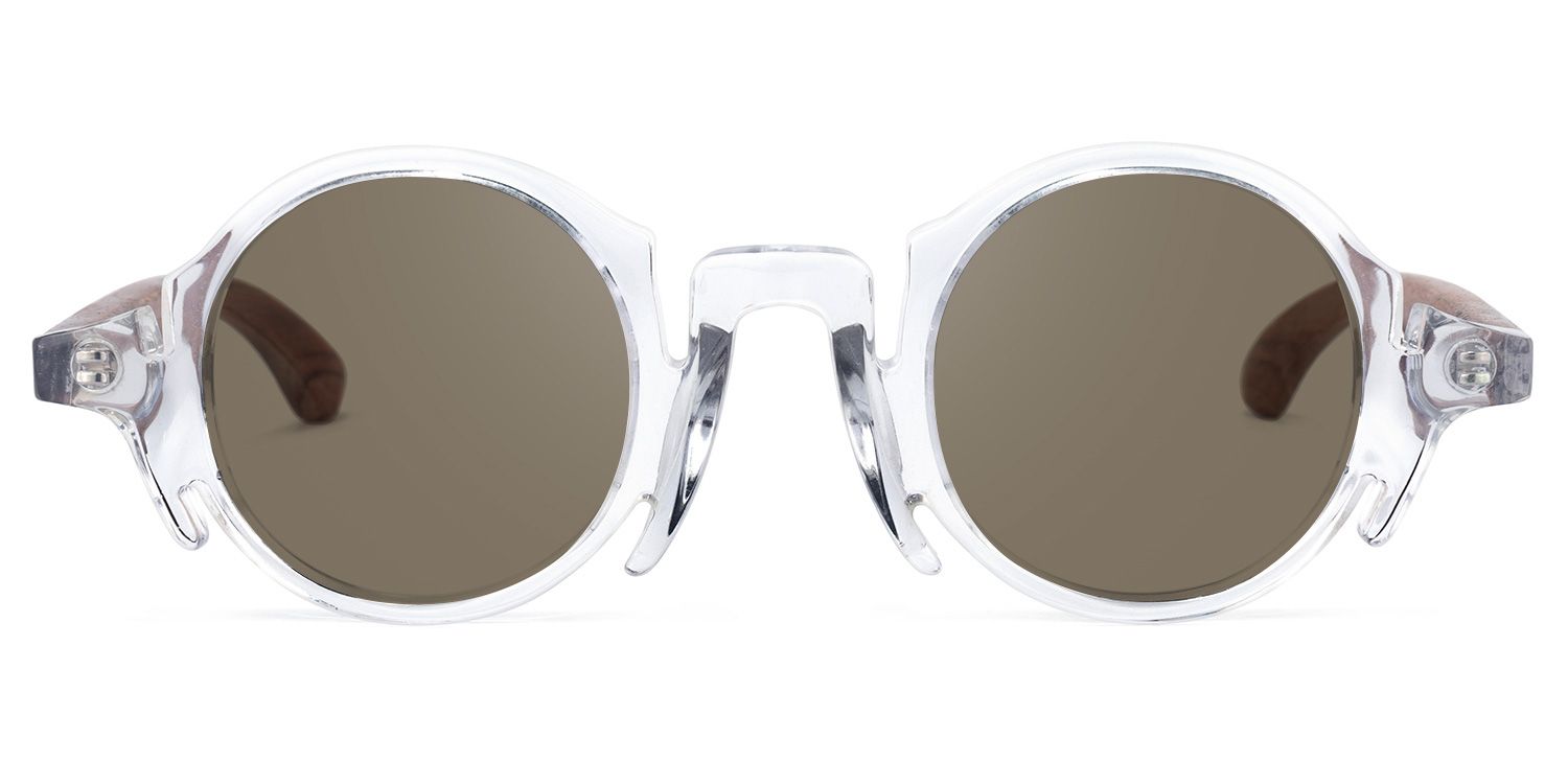 Round Clear Glasses | Zeelool Glasses11